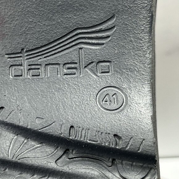 Dansko Charcoal Lace-Up Ankle Booties - Picture 7 of 10